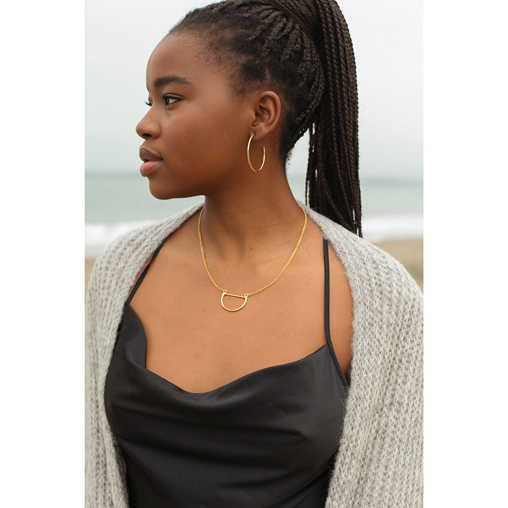 Classic Bombshell Hoop Earrings from SLATE + SALT