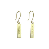 Peace Bar Earrings from SLATE + SALT