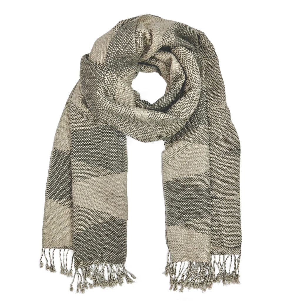Cambodia Chevron Tapestry Scarf from SLATE + SALT
