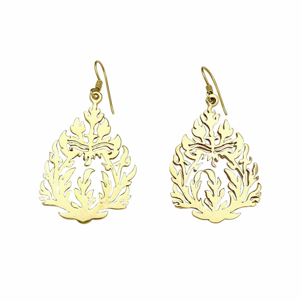 Khmer Temple Earrings from SLATE + SALT