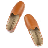 Men's Cocoa Brown Slip On Shoes from Atlantis Handmade Shoes