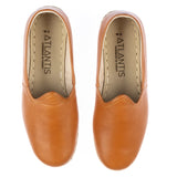 Men's Cocoa Brown Slip On Shoes from Atlantis Handmade Shoes