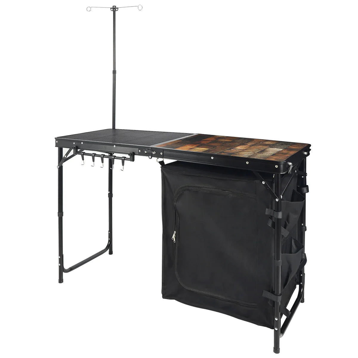 Portable Camping Kitchen Table with Storage Organizer for Outdoor From Redcamp