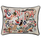 Canada Hand-Embroidered Pillow from Quirks!
