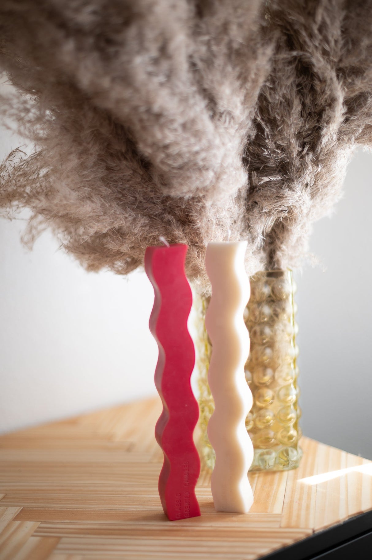 "Wavy Taper" Candle Collection from Shop Restyled