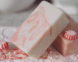 Candy Cane Organic Handmade Soap from Sweet Harvest Farms