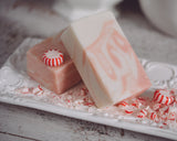 Candy Cane Organic Handmade Soap from Sweet Harvest Farms