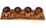 Olive Wood Canister Set from Choixe