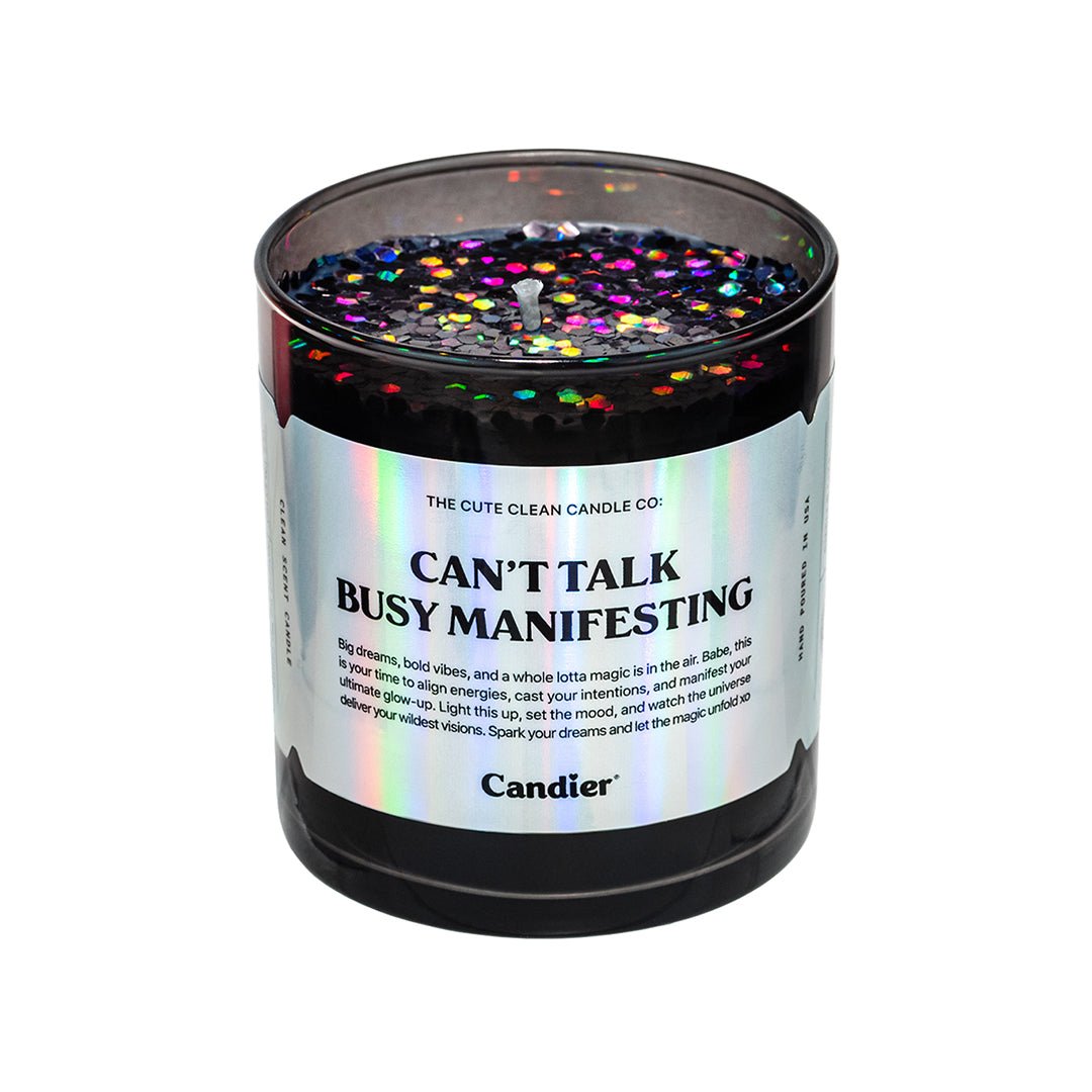 CANT TALK BUSY MANIFESTING CANDLE from Shop Ryan Porter