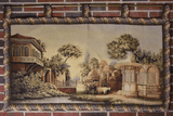 Tache Tapestry Middle Eastern Golden Palace Landscape Wall Hanging Art Mural 27 x 49 (351) from Tache Home Fashion