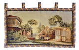 Tache Tapestry Middle Eastern Golden Palace Landscape Wall Hanging Art Mural 27 x 49 (351) from Tache Home Fashion