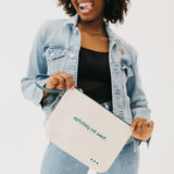 Canvas Catch All Pouch from Pretty Simple
