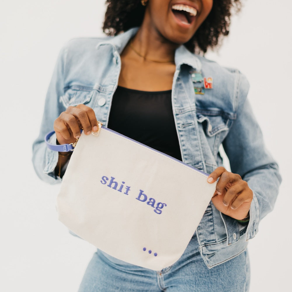 Canvas Catch All Pouch from Pretty Simple
