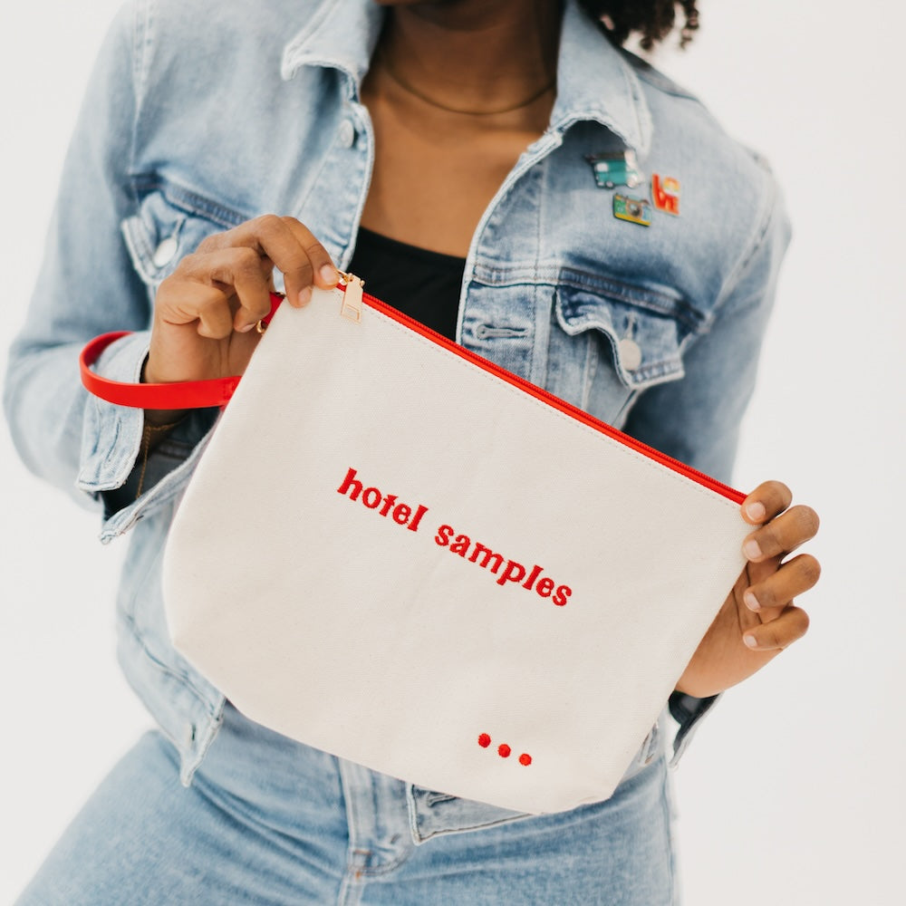 Canvas Catch All Pouch from Pretty Simple