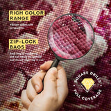 Cappuccino WD037 14.9 x 10.6 inches Wizardi Diamond Painting Kit from Wizardi