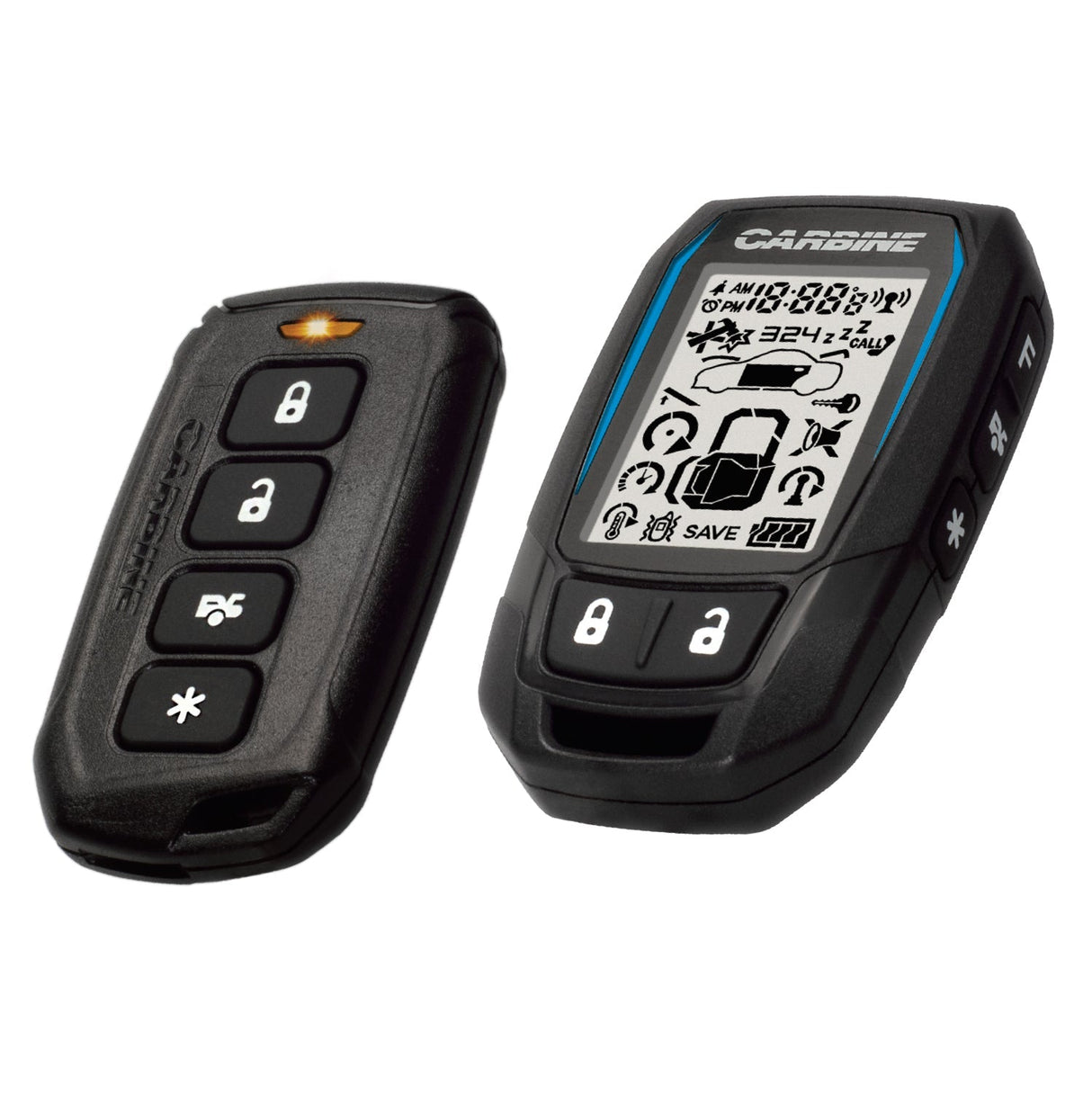 Carbine 55CSR | 2-Way 1/4 Mile Range | Remote Start w/ Security & Keyless Entry from Magnadyne