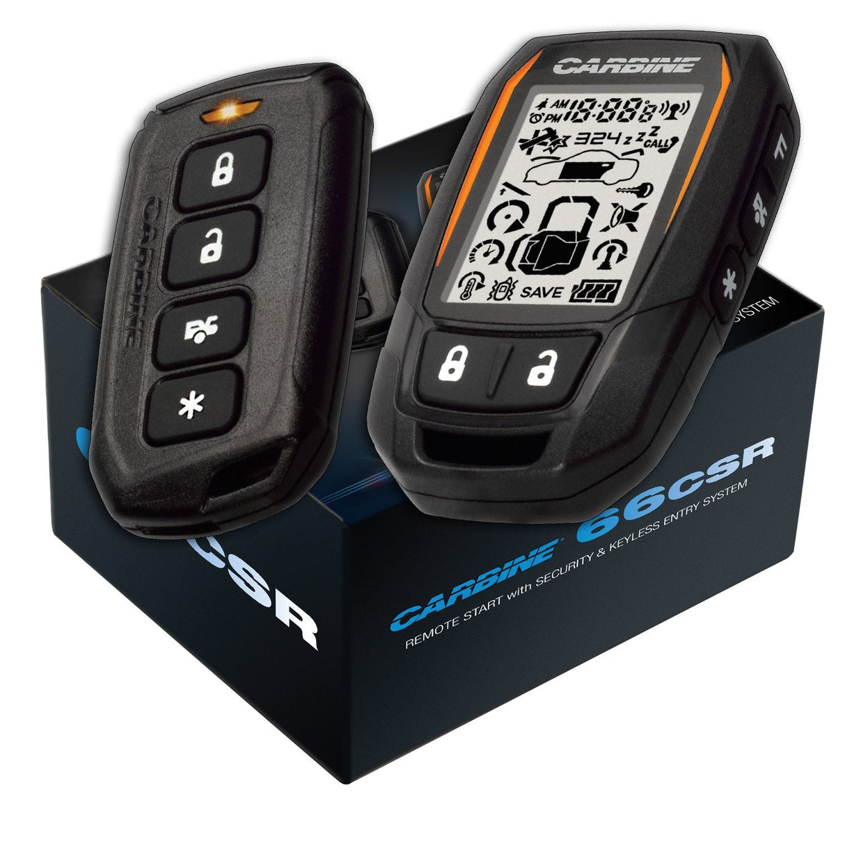 Carbine 66CSR | 2-Way 1 Mile Range | Remote Start w/ Security & Keyless Entry from Magnadyne