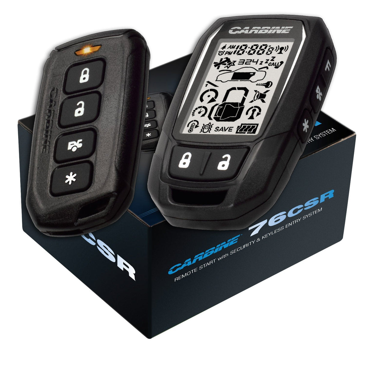 Carbine 76CSR | 2-Way 3 Mile Range | Remote Start w/ Security & Keyless Entry from Magnadyne