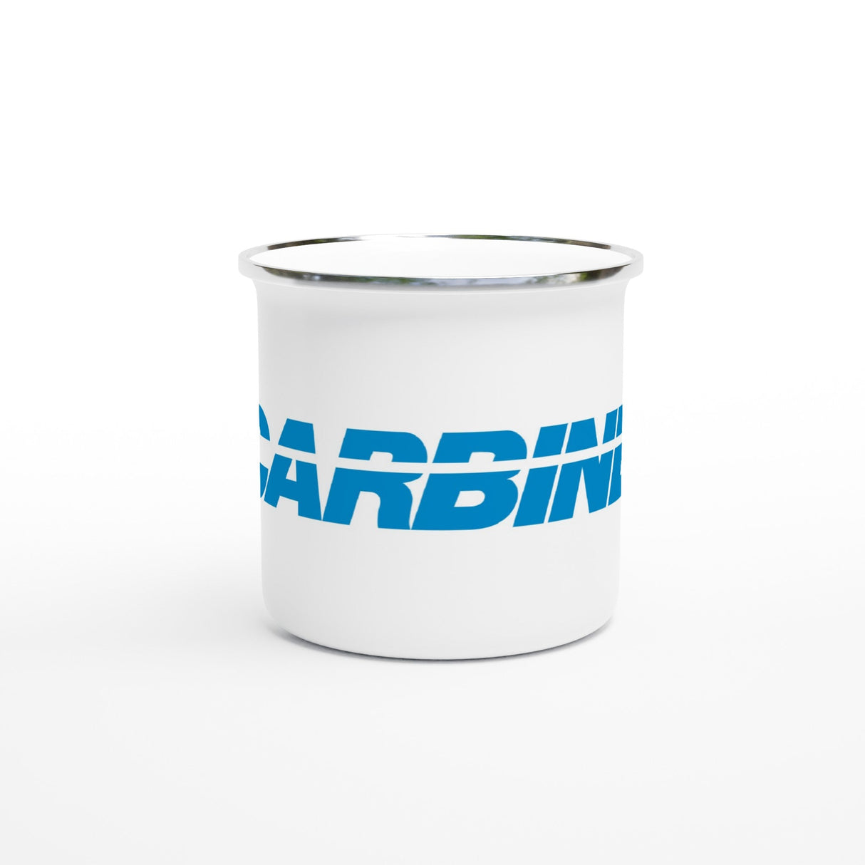 Carbine | White 12oz Enamel Mug from Magnadyne