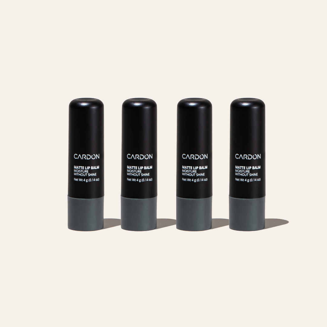 Matte Lip Balm (4 Pack) From Cardon