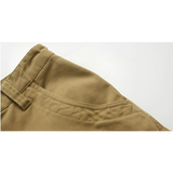 Patterned Button Cotton Cargo Trousers Shorts Strap from Kawaii Stop