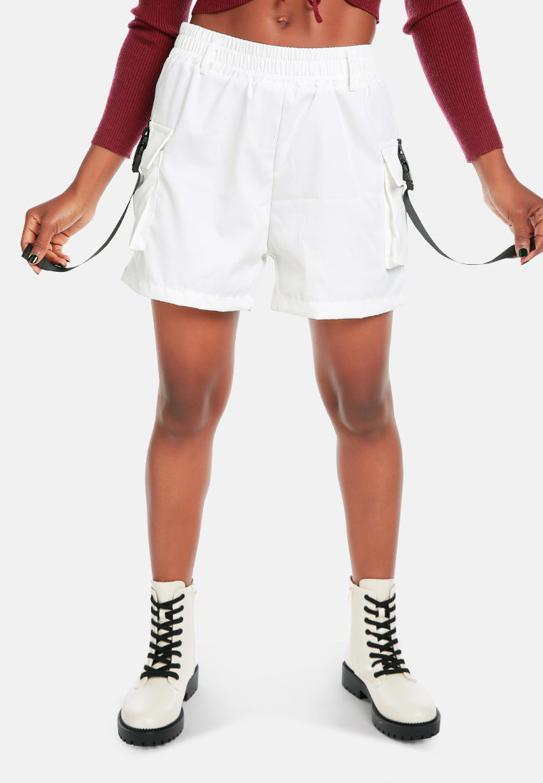 Cargo High Waisted Shorts from London Rag International