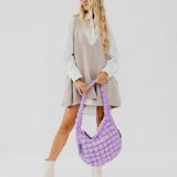 Carmen Quilted Hobo Tote Bag from Pretty Simple