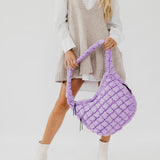 Carmen Quilted Hobo Tote Bag from Pretty Simple