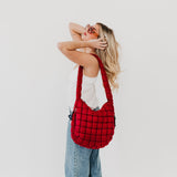 Carmen Quilted Hobo Tote Bag from Pretty Simple