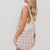 Carmen Quilted Hobo Tote Bag from Pretty Simple