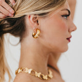 Caroline Hoop Earrings - WATERPROOF from Pretty Simple