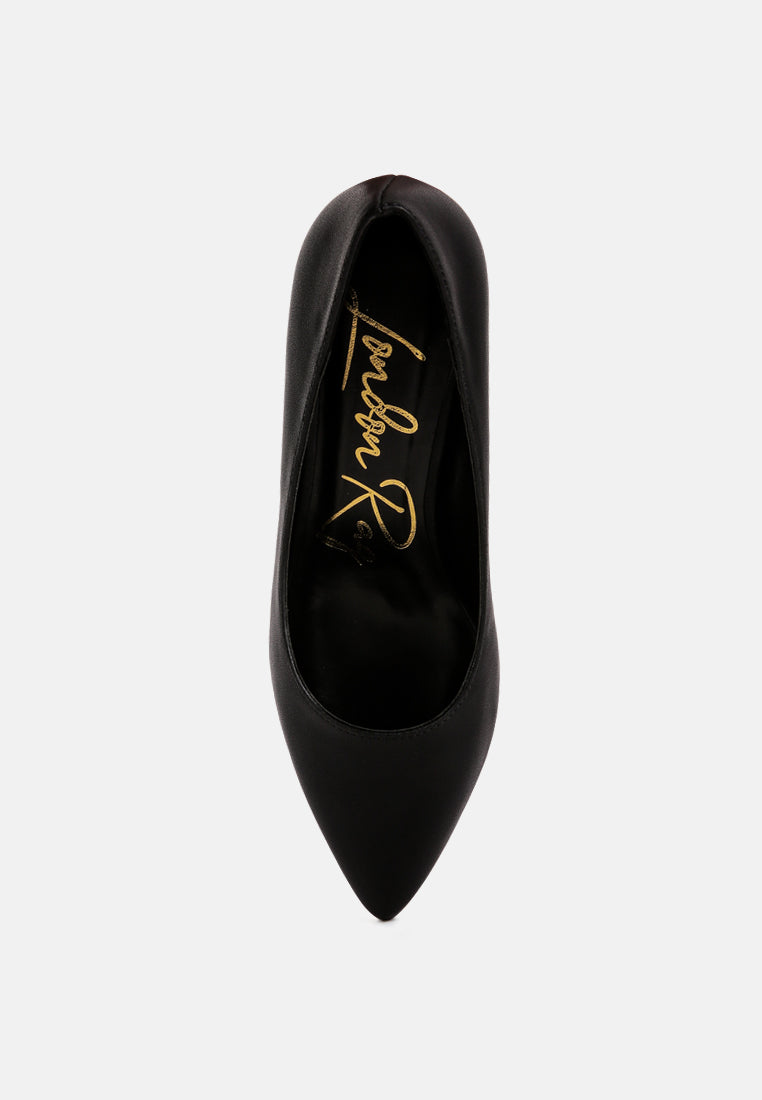 Casey Metallic Detail Block Heel Pumps from London Rag International