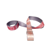 Cassady Yoga Strap – Pink Stretching Strap w/ Metal Buckles  from Yune Yoga