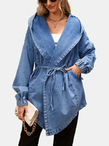 Asymmetrical Denim Jacket from MsDressly