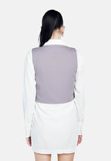 Casual Button Down Vest from London Rag International