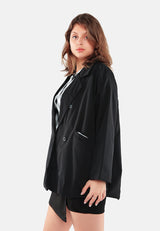 Casual Oversized Double Breasted Jacket from London Rag International