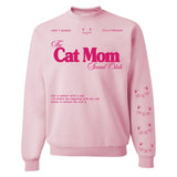 ‘Cat Mom Social Club' Crewneck Sweatshirt from United Monograms