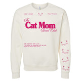 ‘Cat Mom Social Club' Crewneck Sweatshirt from United Monograms