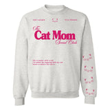 ‘Cat Mom Social Club' Crewneck Sweatshirt from United Monograms