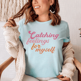 Catching Feelings Tee From Peachy Sunday