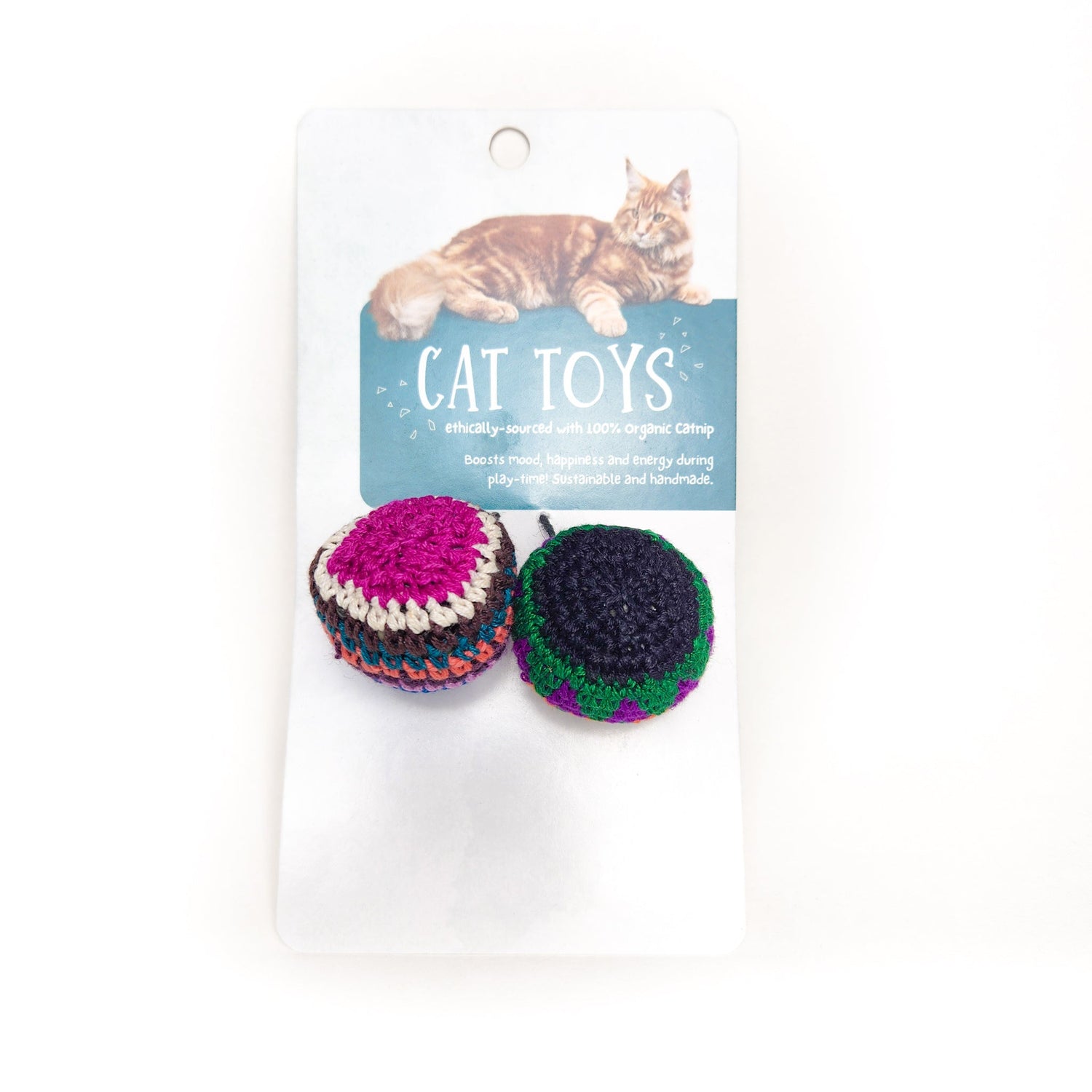 Organic Catnip Hacky Sacks from Upavim Crafts