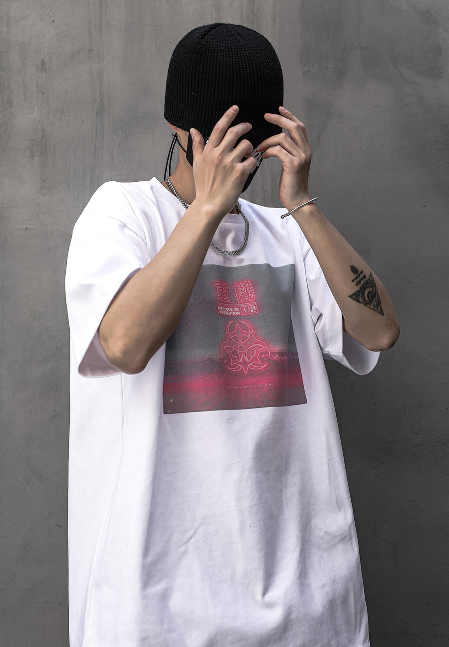 Atom Bomb Faded Tee from Niepce Inc