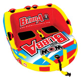 WOW Sports Big Bubba Hi Vis 2 Person Towable Water Tube For Pool and Lake