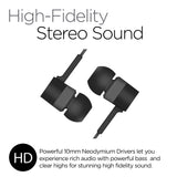 HyperGear Low Ryder Earphones w Mic 3.5mm from Jupiter Gear Home