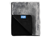PupProtector™ Summer Short Fur Waterproof Throw Blanket - Charcoal Grey from Paw.com