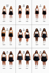 Crisscross Hourglass® Twirl Skort - Orchid Ice from POPFLEX