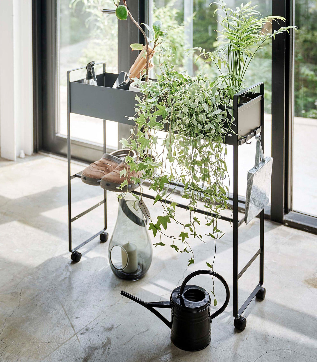 Entryway Storage Cart (29.33" H)  - Steel from Yamazaki Home