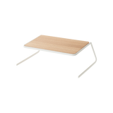 Dish Riser - 2 Sizes - Steel + Wood from Yamazaki Home