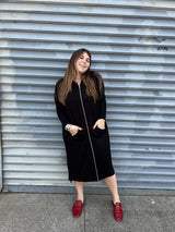 Easy Zip up Dress From Drama NYC Plus