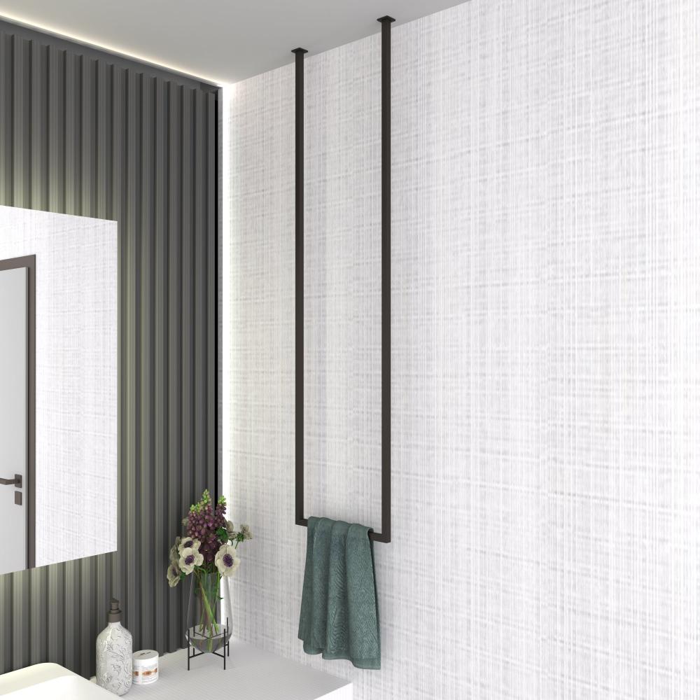 Ceiling Towel Rack for Elevated Bathroom Style from VITAHOME DESIGN LLC